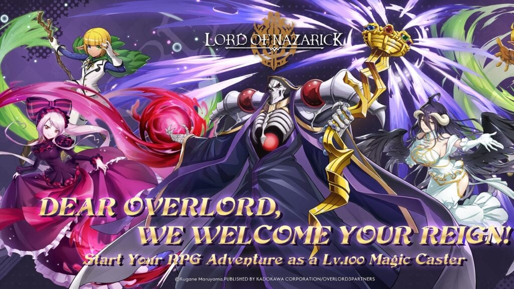 Overlord Mobile Game: Lord of Nazarick Launches