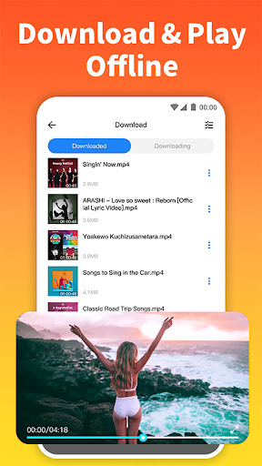 Tube Video Downloader & VPN ဖန်သားပြင်ဓာတ်ပုံ 4