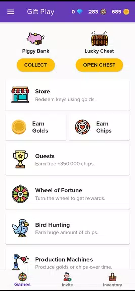 Gift Play - Earn Game Codes應用截圖第1張