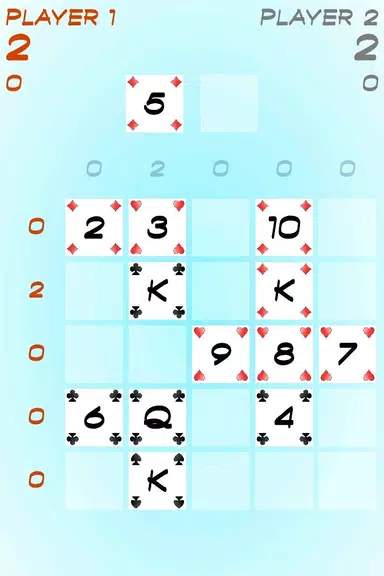 Crossy Poker - 5x5 cards fight ภาพหน้าจอ 1