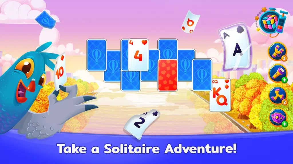 SoliTown – Solitaire Tripeaks Скриншот 1
