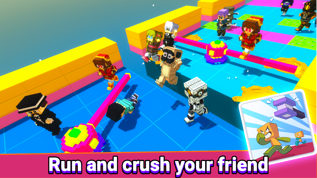 2 Player Games: Block Party Captura de tela 1