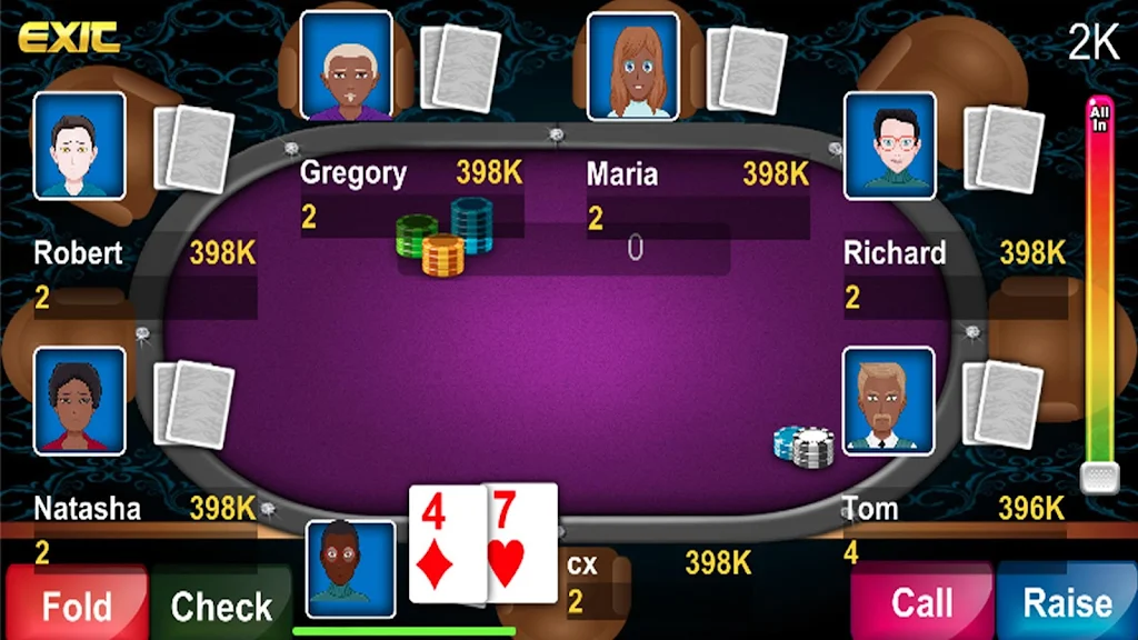 Poker Holdem World Live Captura de tela 1