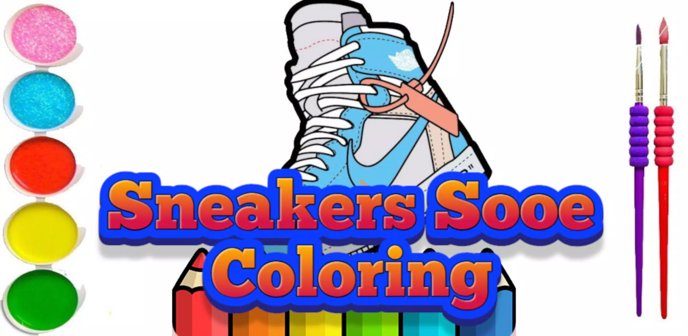Coloring Sneaker Craft Скриншот 1