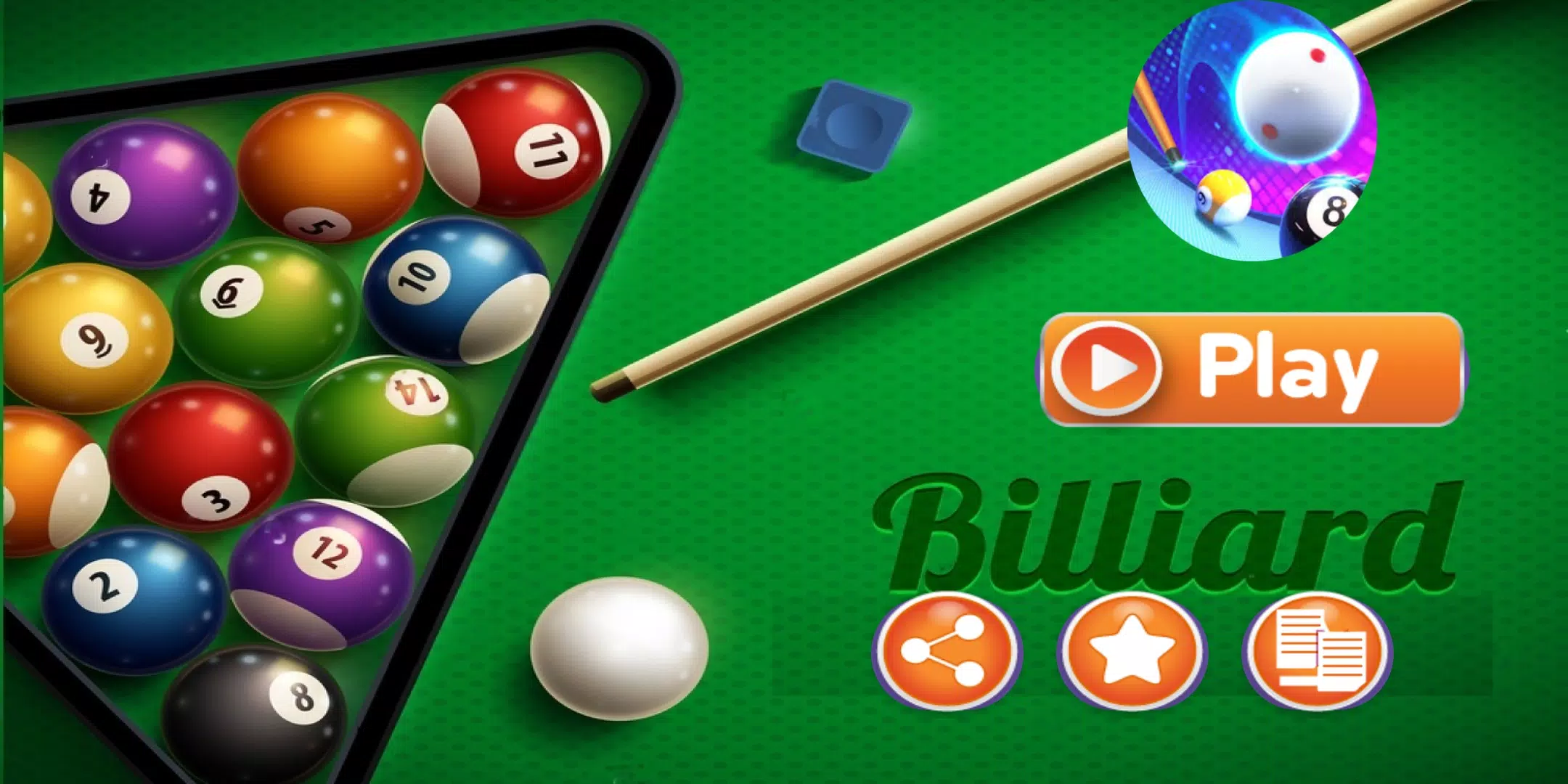 8 Ball Billiards ภาพหน้าจอ 1