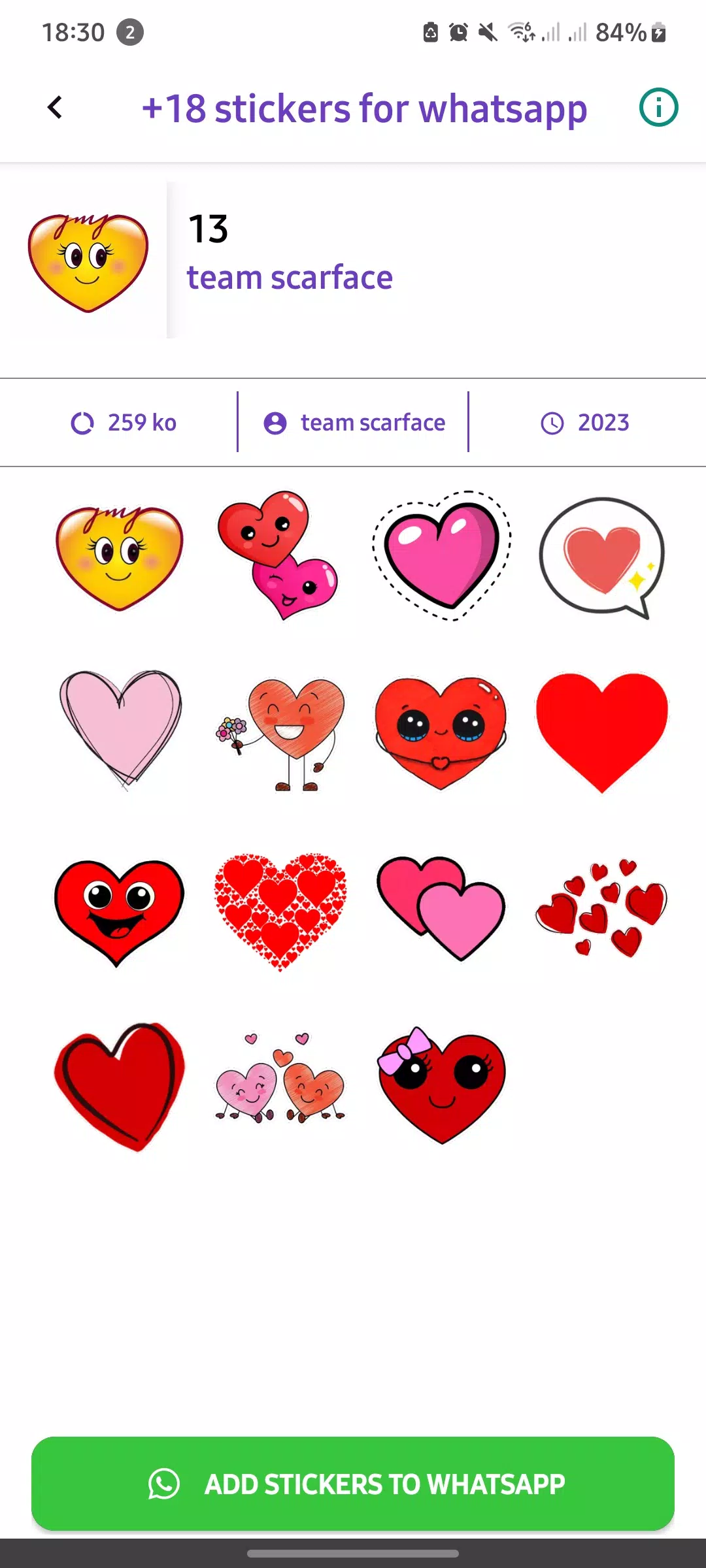 +18 Stickers For WhatsApp Captura de tela 4