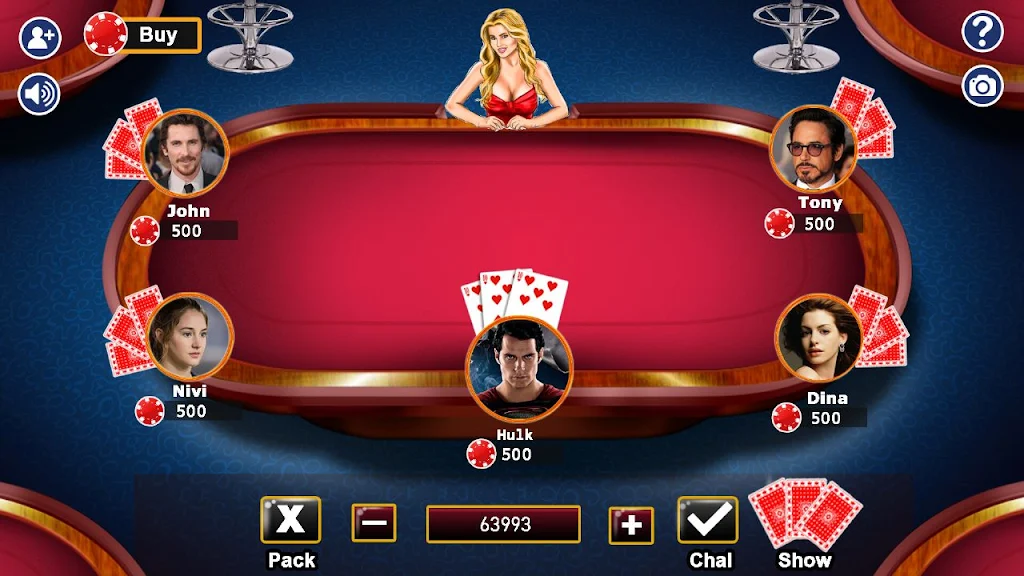 Teen Patti Wala Game Online ภาพหน้าจอ 1