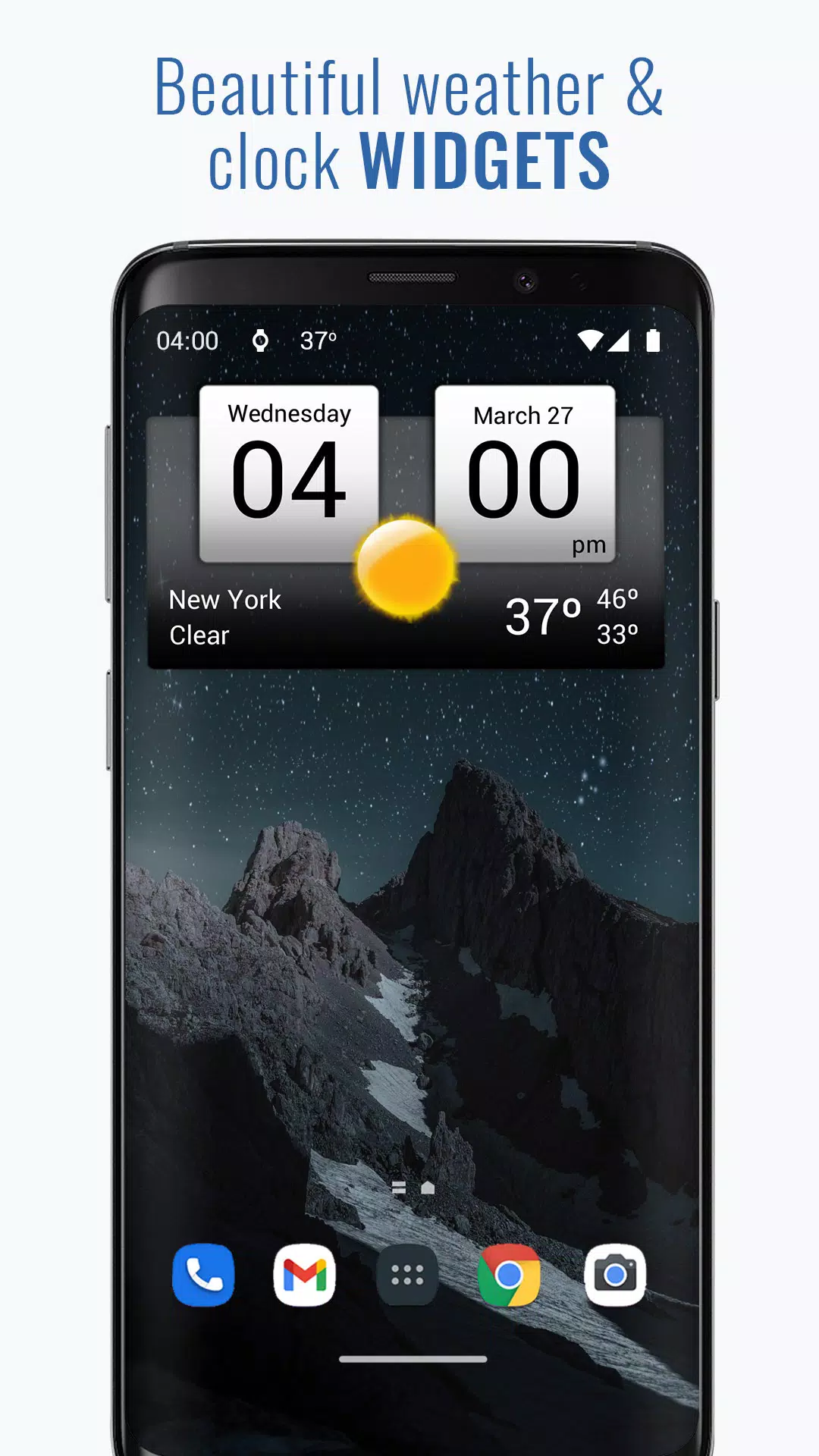 Digital Clock & World Weather應用截圖第1張