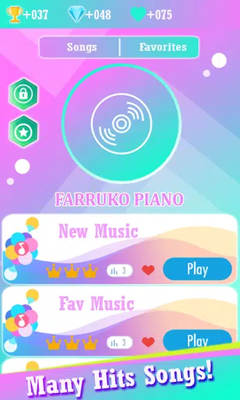 Farruko Piano Tiles Game Schermafbeelding 1