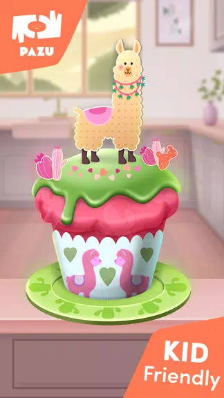 Cupcake maker cooking games應用截圖第3張