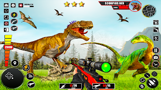 Animal Hunter:Dino Shooting Captura de pantalla 1