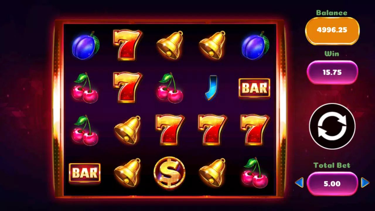 Lucky Night Fruit Slot Captura de pantalla 1