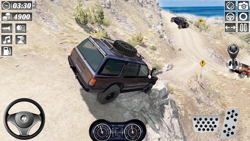 Offroad Jeep Simulator Game ဖန်သားပြင်ဓာတ်ပုံ 4