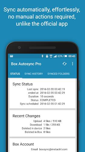 Autosync for Box - BoxSync應用截圖第2張