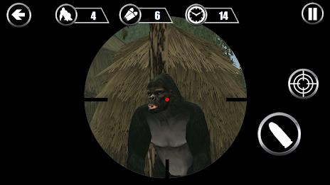 Gorilla Hunter: Hunting games ဖန်သားပြင်ဓာတ်ပုံ 4