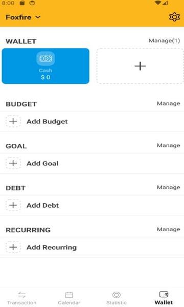 Manage your Money ภาพหน้าจอ 1