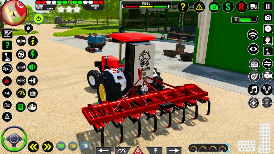 Cargo Tractor Farming Games 3D Captura de tela 4