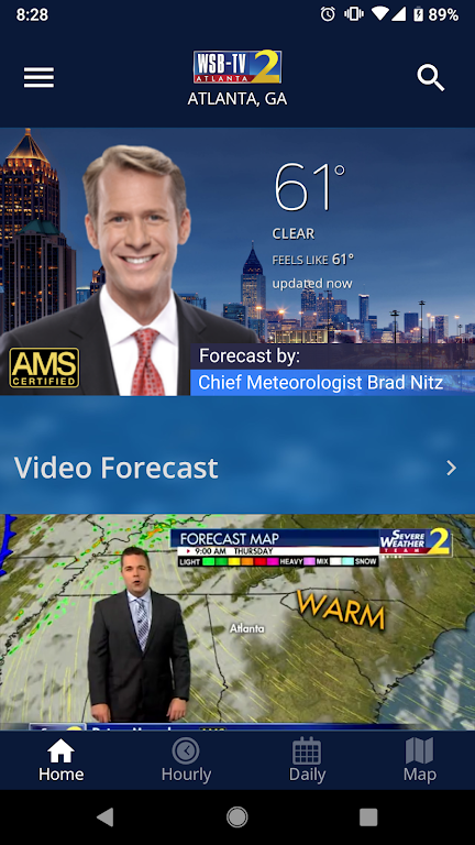 WSB-TV Weather Ảnh chụp màn hình 2