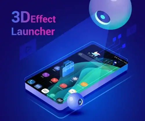 3D Effect Launcher, Cool Live Screenshot 1