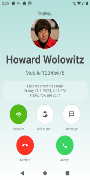 Smart Notify - Dialer & SMS Screenshot 1