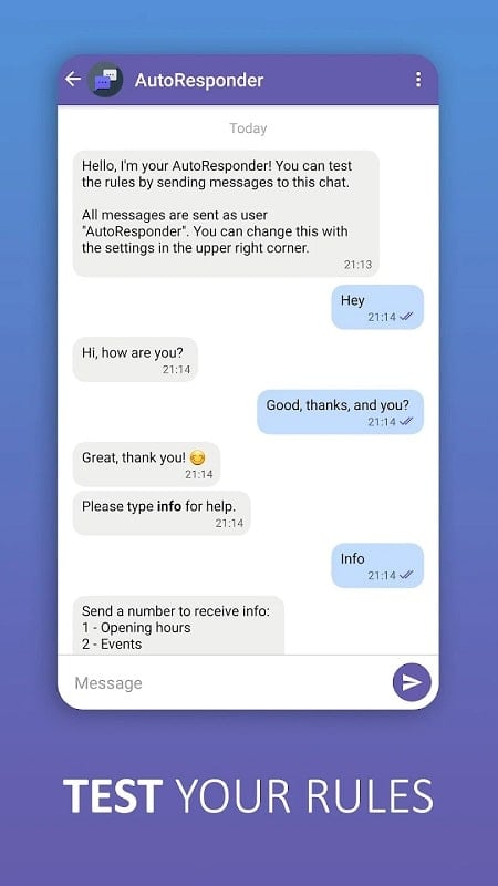 AutoResponder for VB स्क्रीनशॉट 4