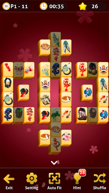 Schermata Mahjong Solitaire - Oriental Journey 2