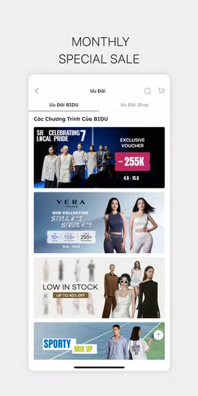BIDU - Fashion & Shopping Captura de pantalla 3