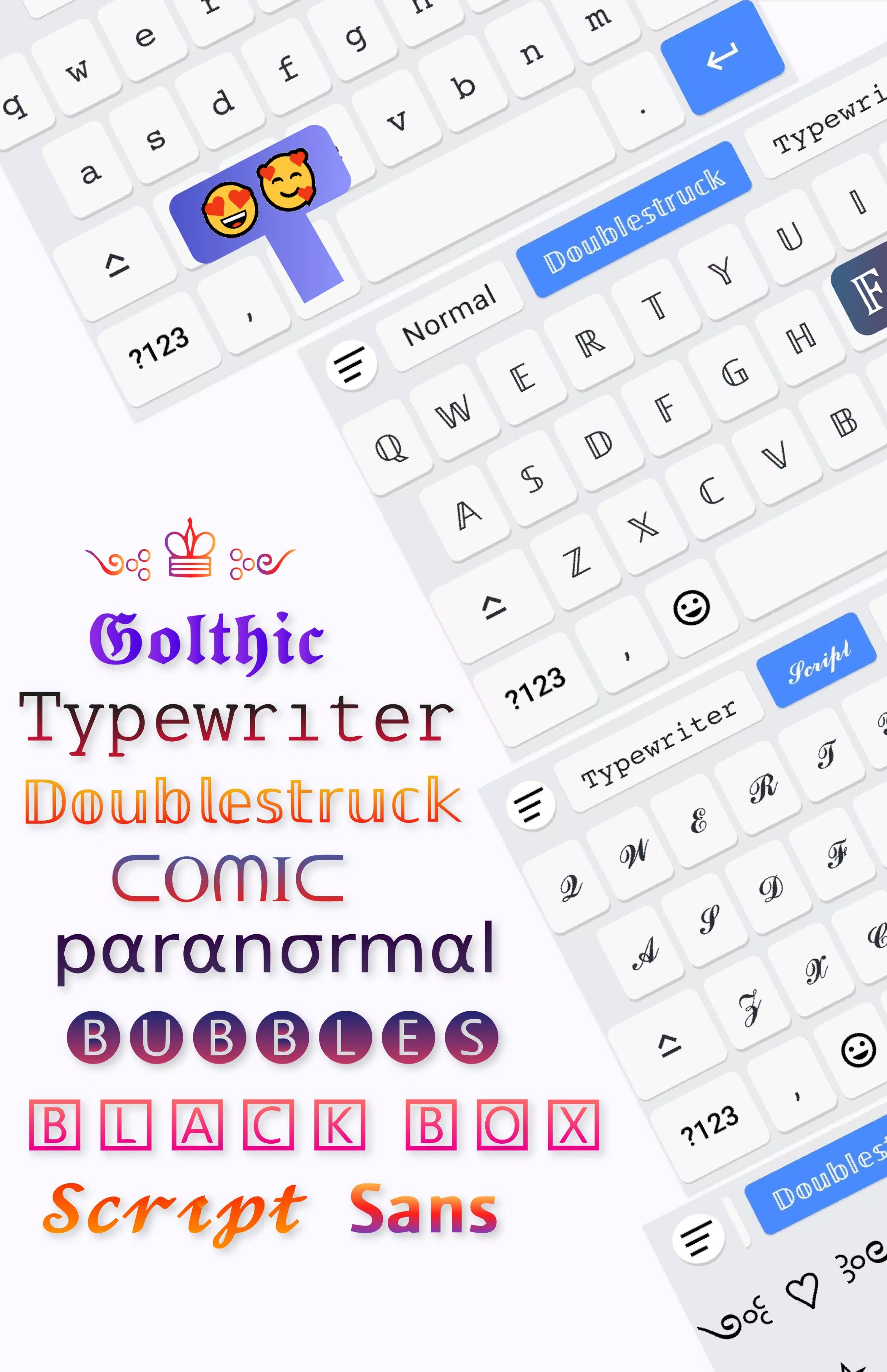 Fonts Aa - 폰트, 서체, 글씨체, 특수문자 스크린샷 1