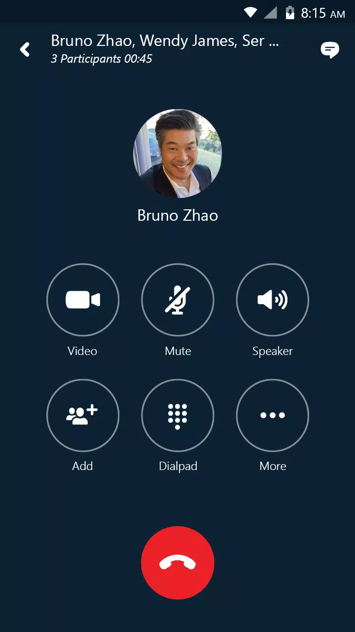 Skype for Business for Android應用截圖第1張