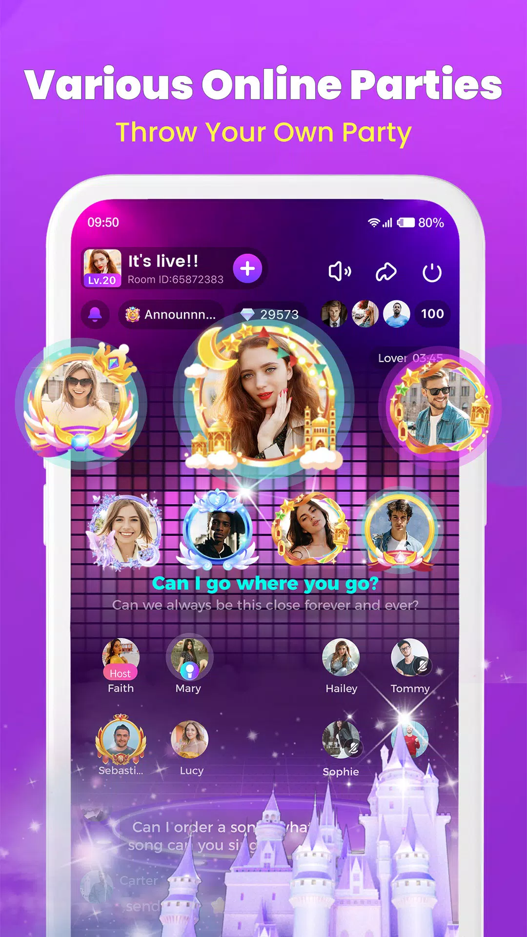 Hiya-Group Voice Chat Capture d'écran 3