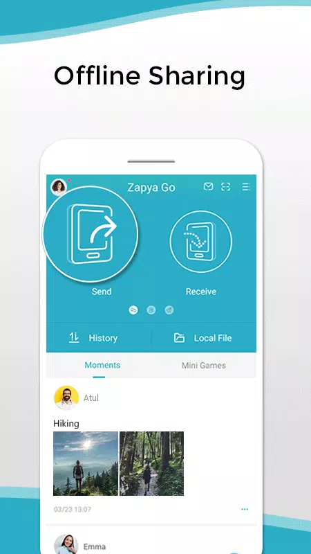 Zapya Go - Share File with Tho應用截圖第1張