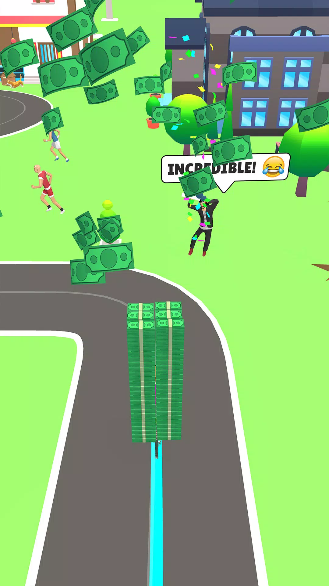 Paper Rider Delivery  Boy Game Screenshot 2