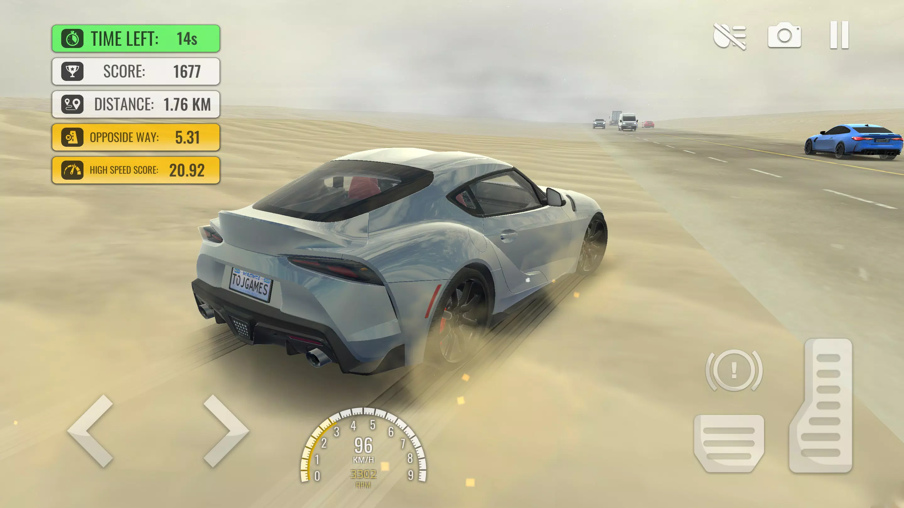 Traffic Racer Pro Captura de pantalla 4