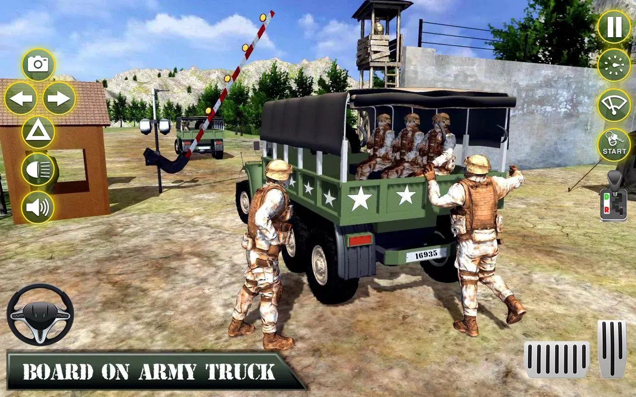 US Army Truck Sim Vehicles Screenshot 3