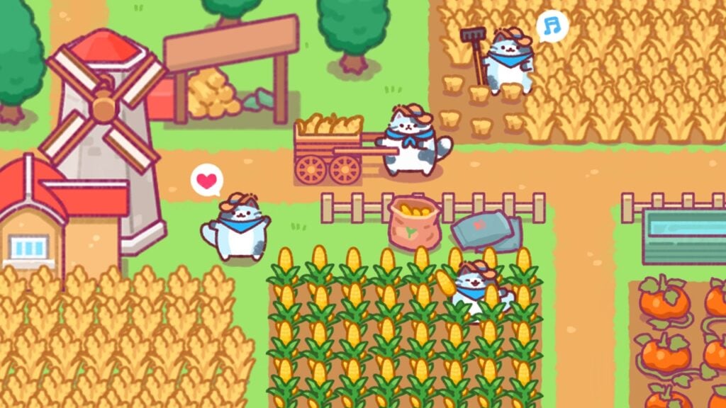 Cozy Oasis Blooms in Cat Town Valley