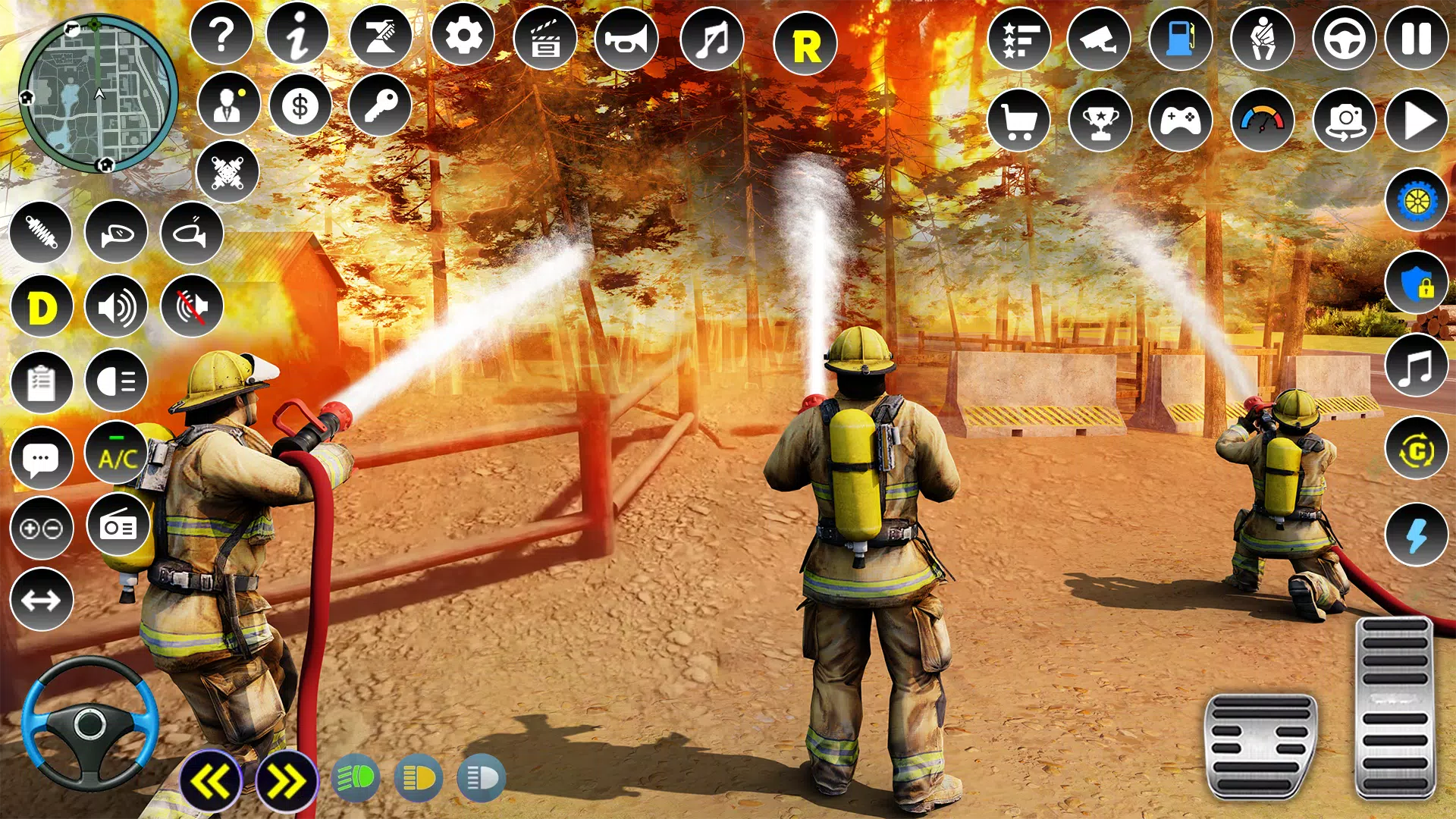 Firefighter :Fire Brigade Game Tangkapan skrin 3