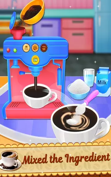 My Cafe - Coffee Maker Game Tangkapan skrin 3