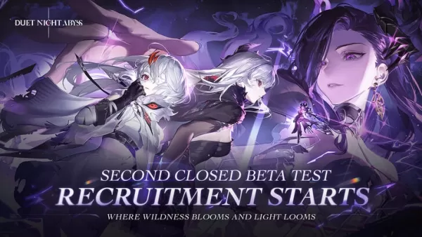 Duet Night Abyss Final Beta inscrições: 5 slots exclusivos abertos 