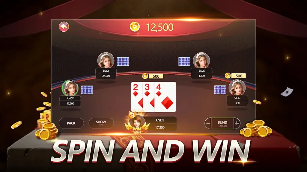 S9 Teen Patti Real Gold Captura de tela 1