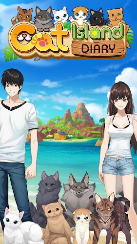 Cat Island Diary~Happy Match 3 Captura de tela 1