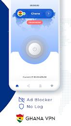 VPN Ghana - Get Ghana IP Captura de pantalla 2