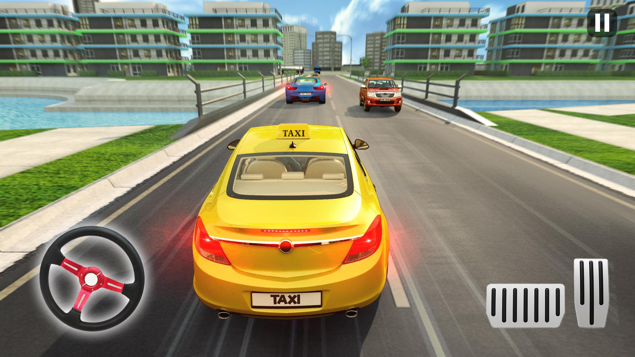 US City Taxi Games - Car Games スクリーンショット 3