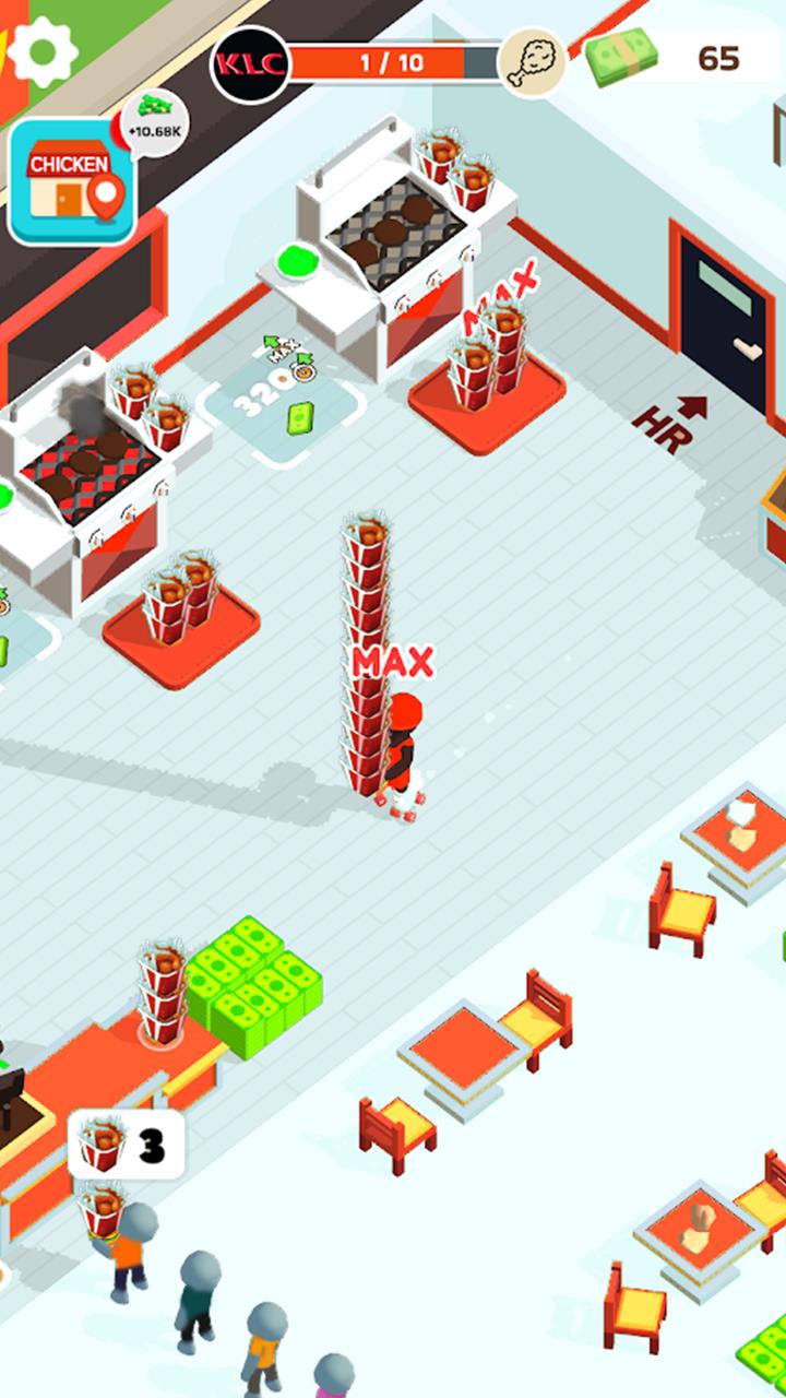 Idle Chicken- Restaurant Games Скриншот 2