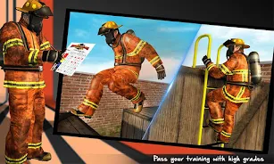 Fire Truck: Firefighter Game Tangkapan skrin 2