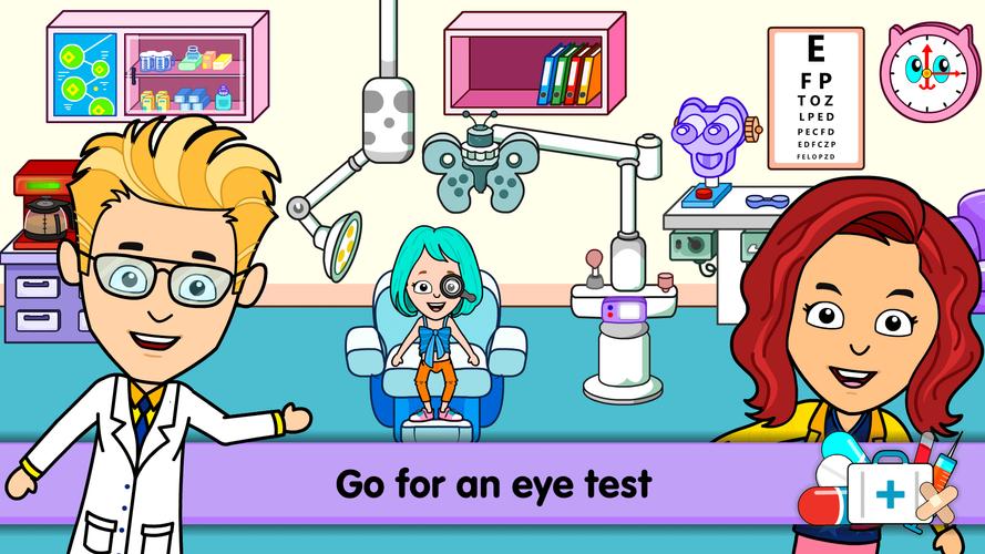 My Hospital Town Doctor Games Ảnh chụp màn hình 4