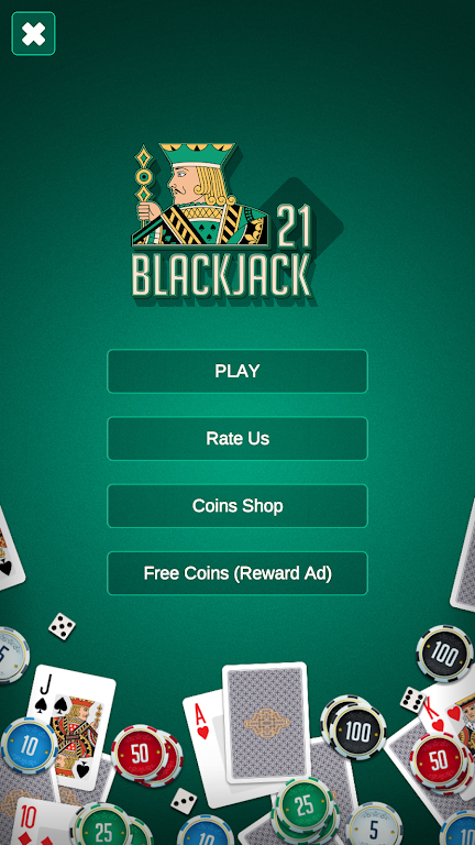 BlackJack TwentyOne Screenshot 1