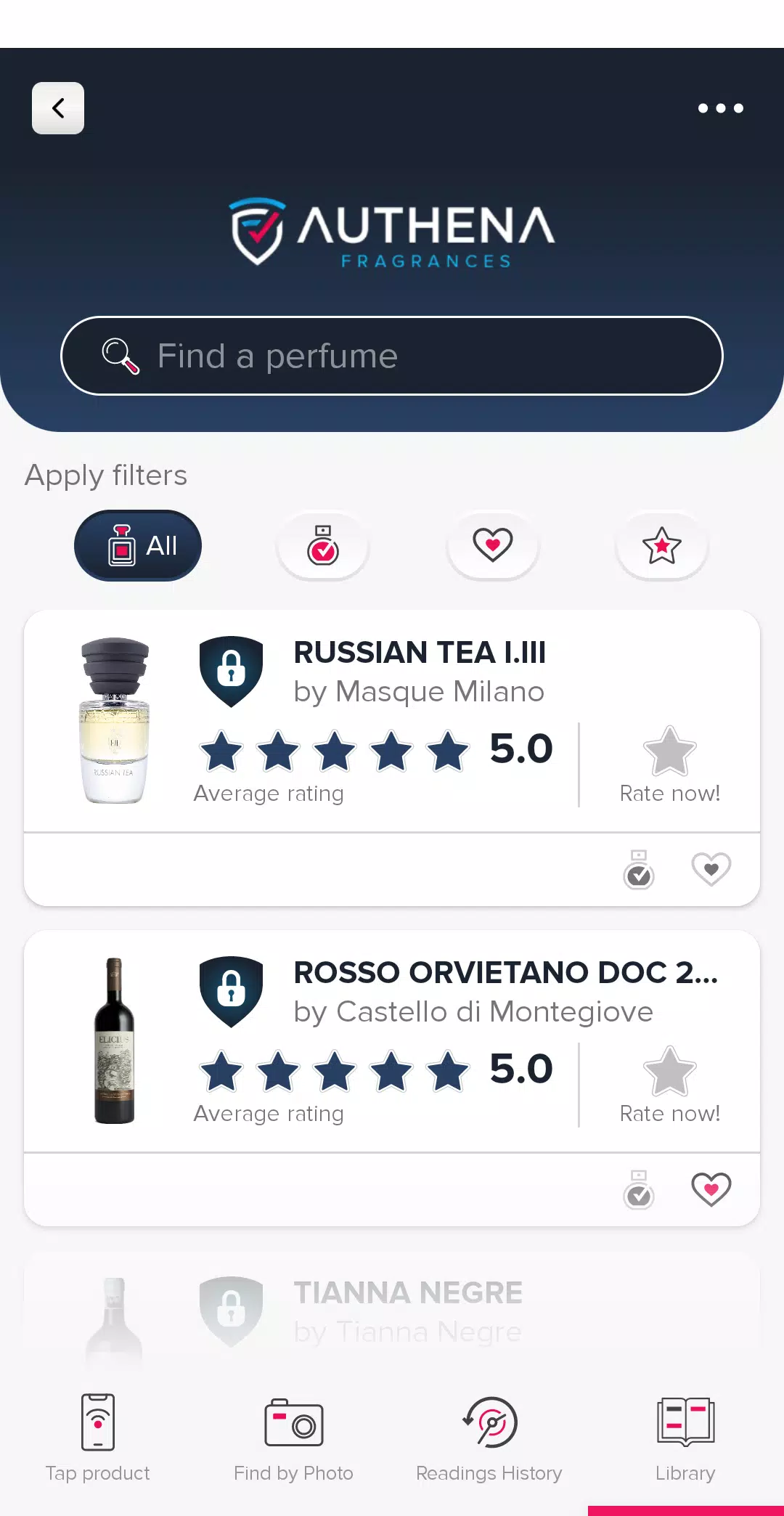 Authena Fragrances Ekran Görüntüsü 2