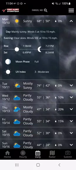 VNL Weather Скриншот 2