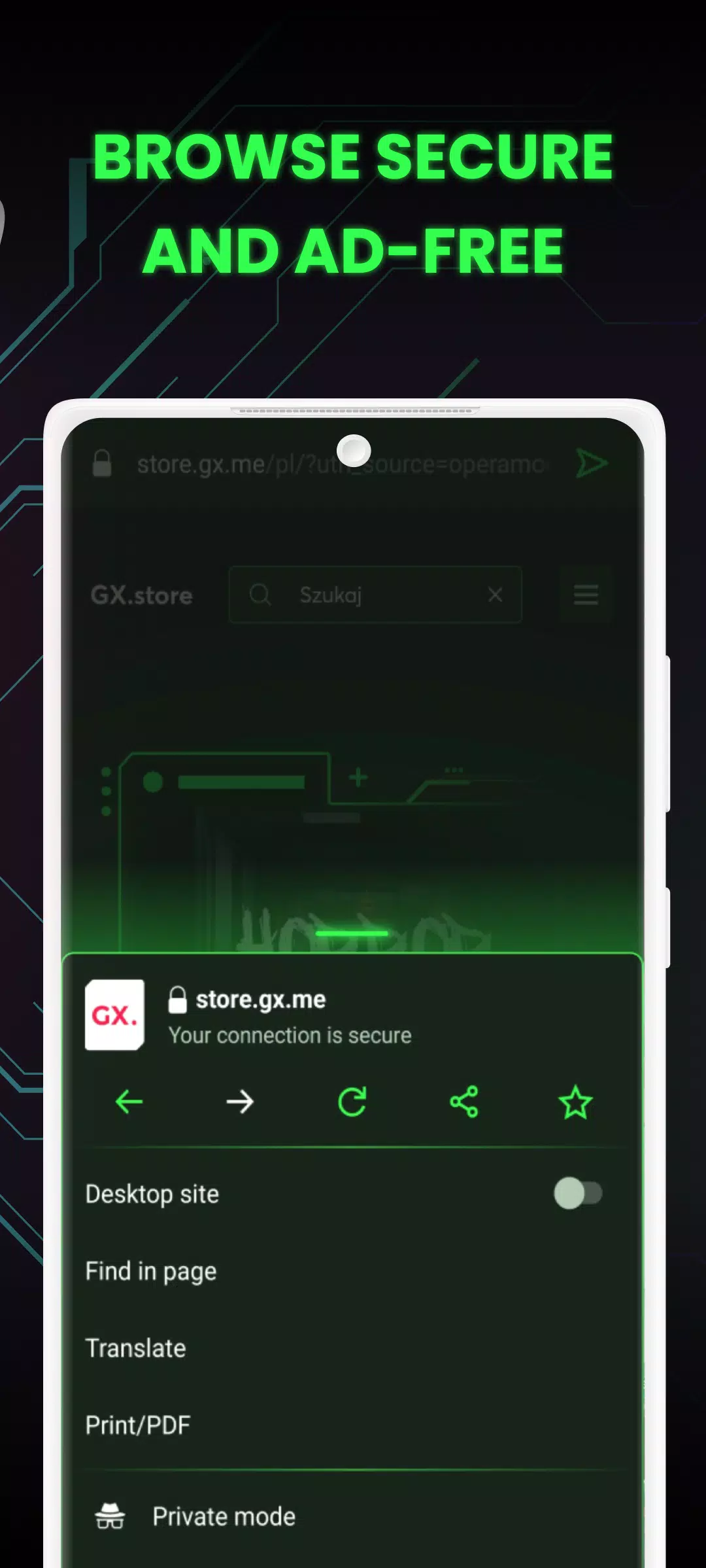 Opera GX : Navigateur Gaming Capture d'écran 3
