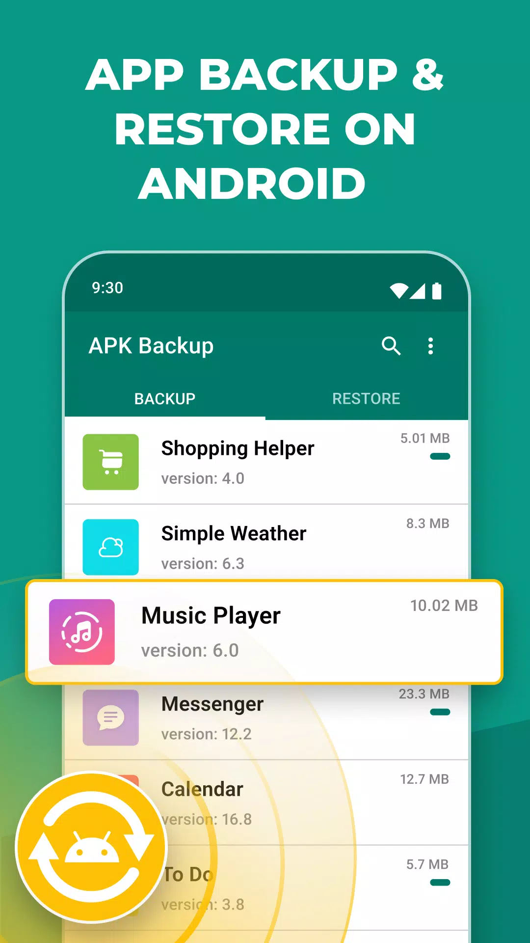 APK Backup应用截图第4张